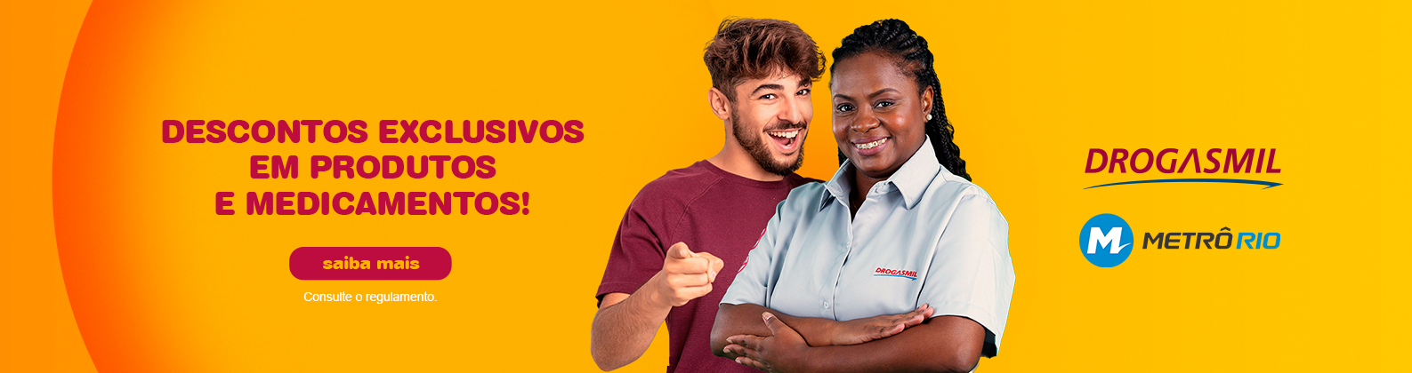 DESCONTOS EXCLUSIVOS EM PRODUTOS E MEDICAMENTOS!